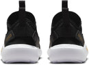 Nike Kids' Flex Runner 4 Running Shoes - Boys Girls Toddler Baby Sneakers - Black/Metallic Gold/White — 4