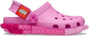 Crocs Kids Classic LEGO System Clogs, LEGO Shoes for Kids – Taffy Pink — 1