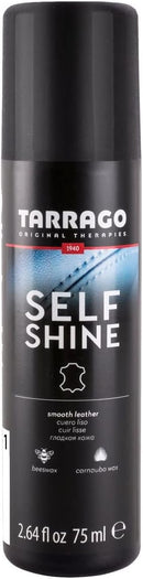 Tarrago Instant Shine Liquid Shoe Polish- Self Shine with Applicator- 75mL | White