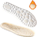 Insoles for Women Thick Warm Wool Cloud Stepper Insoles for Winter Comfort Soft Inserts Memory Foam Insoles (US Women 5-8) — 1