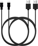 Micro USB Cable, 2 Pack [6FT, 6FT], Fast Charging Cable, High Speed Data Transfer Cable, Android Phone Cable for Samsung Galaxy S7 Edge S6 S5 and More, Trustable, MYFON 1