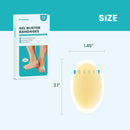 Promifun Waterproof Hydrocolloid Gel Blister Bandages - Pads for Heel, Foot, Toe & Feet - Gel Blister Cushions for Prevention & Recovery (32ct, Heel Pack) — 4