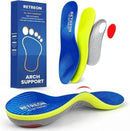 Happy Feet Plantar Fasciitis Orthotic High Arch Support Gel Insert Shoe Insoles for Men and Women — 7