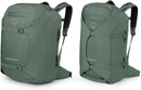 Osprey Sojourn Porter 46L Travel Backpack – Carry-On Compliant Luggage with StraightJacket Compression and Padded Laptop Sleeve – Durable Pack for International or Urban Travel, Koseret Green — 6