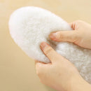 Linwnil 2Pairs Sheepskin Insoles Kid's Premium Thick Wool Fur Fleece Inserts Cozy & Fluffy for Children's — 2