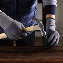Safety Work Gloves MicroFoam Nitrile Coated-12 Pairs,Seamless Knit Nylon…