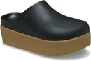 Crocs Women's Dylan Platform Clog – Black/Sepia — 6