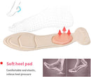 XINIFOOT 3 Pairs Heel Insoles, Shoe Insoles with Heel Grips, Sponge Shoes Pads Heel Cushions, Comfort Shoe Insoles for Loose Shoes, Feet Pain Relief, Women 5-9 Flesh Round — 5