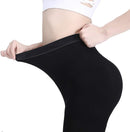 AMZAM 20-30 mmHg Compression Pantyhose for Women & Men | 20-30mmhg Footless Black | X-Large — 2