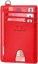 FurArt Slim Minimalist Wallet RFID Credit Card Holder for Men