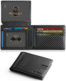 RUNBOX Wallet for Men -Slim Rfid Leather Mens Bifold Novelty Wallets 2 ID Window With Gift Box Men's Accessories
