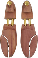 Men's Red Cedar Wood Shoe Tree with Twin Tubes 6PKS — 2