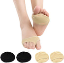 Metatarsal Pads Sleeve(4 PCS),Comfortable Ball of Foot Cushions with Soft Breathable Fabric for Women and Men, Forefoot Gel Pads for Feet Mortons Neuroma Pain Relief and Prevent Calluses Blisters 1