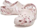 Crocs Unisex Adult Classic Marbled Tie-dye Clogs – Pink — 6
