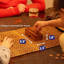 Creative Crafthouse Penny Drop Game – Travel Edition, Compact Dice Game for…