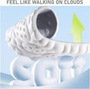VivoFoot 2 Pair Anti-Fatigue Pain Relief Foam Comfort Insoles (M7-11, Grey) — 5