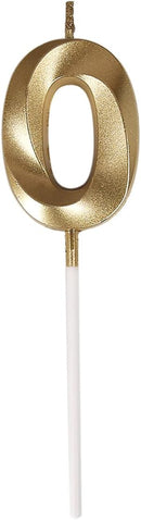 60th Birthday Candles,Gold Number 60 Cake Topper for Birthday Decorations Party Decoration | : — 8