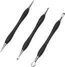 OWDEN 3Pcs. Leather Modeling Tools for Leather Carving Pattern Working. — 1