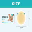 Hydrocolloid Gel Blister Bandages Pads - Promifun Waterproof Adhesive Blisters Bandages - Blister Pads for Heel, Foot, Toe, Feet - Gel Blister Chshions for Prevention & Recovery (26ct, Heel Pack) | 26 Count (Pack of 1) — 6