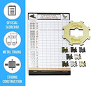 Regal Games Mexican Train Domino Expansion Set - 8 Metal Marker Trains with…