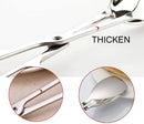 KEBE 2-PACK Serving Tongs for Cooking Buffet Party Catering, Thickening Food Serving Cake Bread Kitchen Salad Tongs,… — 4