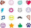 Crayola Emoji Pip Squeaks Washable Markers (16ct), Toddler Mini Stamper Marker Set, Coloring Supplies for Toddlers, Gift for Kids | Emojis — 5