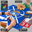 Mexican Train Dominoes Set with 4 Holders - Dominoes Double 12 with Wooden Hub…
