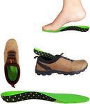 Green Arch Support Insoles EVA Velvet Shoe Inserts for Work Boots — 1