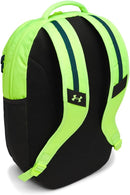 Under Armour Unisex Hustle 6.0 Backpack, 389 GREEN, OSFM | One Size Fits Most | (389) Hyper Green / Black / Arden Green — 2