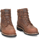 Chippewa Men's Super DNA 6" Waterproof Insulated Lace-Up - Walnut (59206) - Front View
