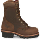 Chippewa Men's Super DNA 9" Waterproof Insulated Steel Toe Logger - Tan (59405) - View 3