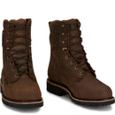 Chippewa Men's Super DNA 8" Waterproof Insulated - Tan (59416) - Front View