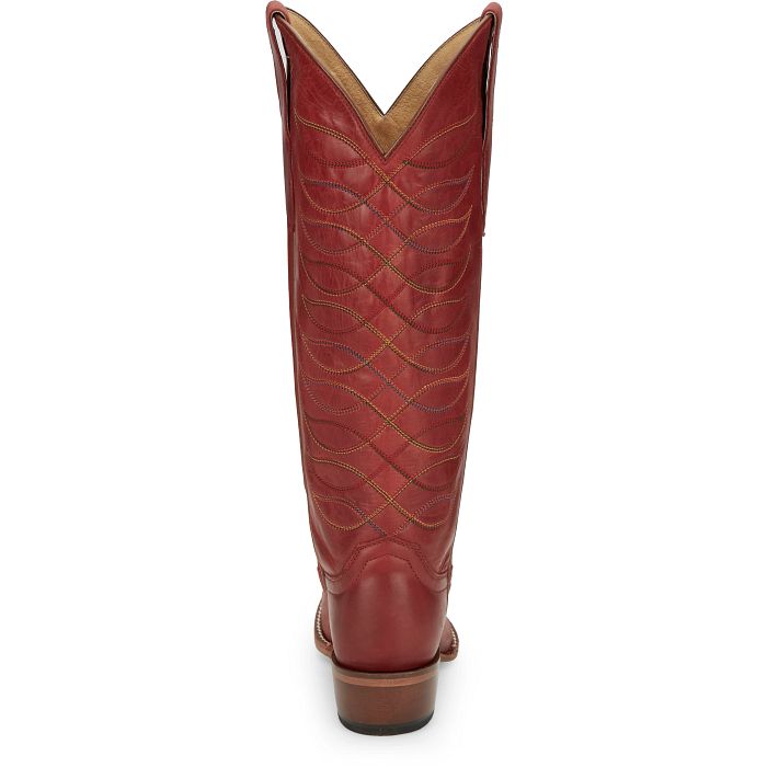 Justin Boots Fireman Womens | Style VN4459 Color Justin Red (Red)