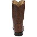 Justin Boots Jackson 10" Roper Boot | Style 3163 Color Chestnut (Brown)