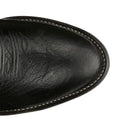 Tony Lamas Boots Men's Footwear Western Bonham 13" Smooth Ostrich Western Boot Color Black image 3