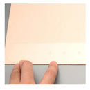 5pcs/Set Plastic Half Transparent Leather Hole Punch Belt Punch Hole Pattern Handmade Leather Goods Diy Belt Template