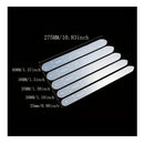 5pcs/set DIY Plastic Belt Buckle Head End Directional Punching Template Leather Craft Template Belt Positioning Punching Tool