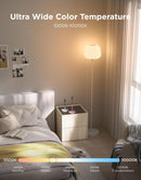 Govee Lantern Floor Lamp, Halo Gradient RGBIC Smart Corner Lamp for Bedroom — 3