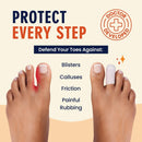 Dr. Frederick's Original Soft Gel Toe Caps, White, Small, 12 ct 2