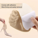6PCS Upgraded Metatarsal Pads for Women, Shoe Inserts for Women, Non-Slip Shoe Inserts for High Heels, Ball of Foot Cushions Relief and Comfort, Fits Any (3Pair Beige+3Pair Black) 2