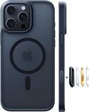 TORRAS Magnetic Shockproof for iPhone 16 Pro Max Case, [Fit for MagSafe] [Military-Grade Drop Tested] Translucent Slim Protective for iPhone 16 Pro Max Case Anti-Fingerprint Anti-Scratch, Black — 1