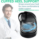 Skyfoot 3 Layers Adjustable Heel Wedge Inserts for Supination & Pronation Correction, Adhesive Medial & Lateral Heel Insoles for Bow Legs, Knee Pain, Foot Alignment (L: W 7-11, M 7-10, Crystal) — 4