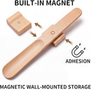 11.8 Inch Magnetic Wall Shoe Horn | Natural Wood — 4