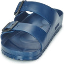 Birkenstock Arizona Washed Metallic – Navy — 4