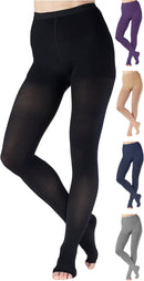 ABSOLUTE SUPPORT Compression Pantyhose 20-30mmHg, Opaque, Black, Small — 1