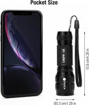 Lepro LED White Light Flashlight, High Lumens Waterproof Adjustable Focus — 5