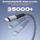 USB A to USB C Cable 60W Fast Charging [2 Pack 6FT],USB to USB C Cable 4