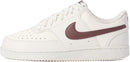 Nike Women's Court Vision Low Next Nature Shoes - Phantom/Tattoo/Sail — 1