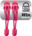 Lock Laces | Elastic No Tie Shoelaces | Hot Pink — 1