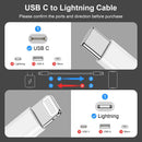 for iphone14 USBC to Lightning Cable 3 Foot[Apple MFi Certified] iPhone Charger,2 Pack Lightning Cord,Fast Apple Charging Cords,for iPhone 14/13 /12 Pro/Max/11Pro/XS/Max/XR/X/8Plus 2